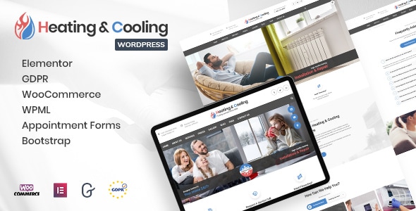 HeaCool - Heating & Air Conditioning WordPress Theme