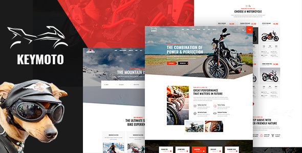 Keymoto - Motorcycle Dealers WordPress Theme