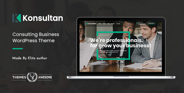 Konsultan | Consulting Business WordPress Theme