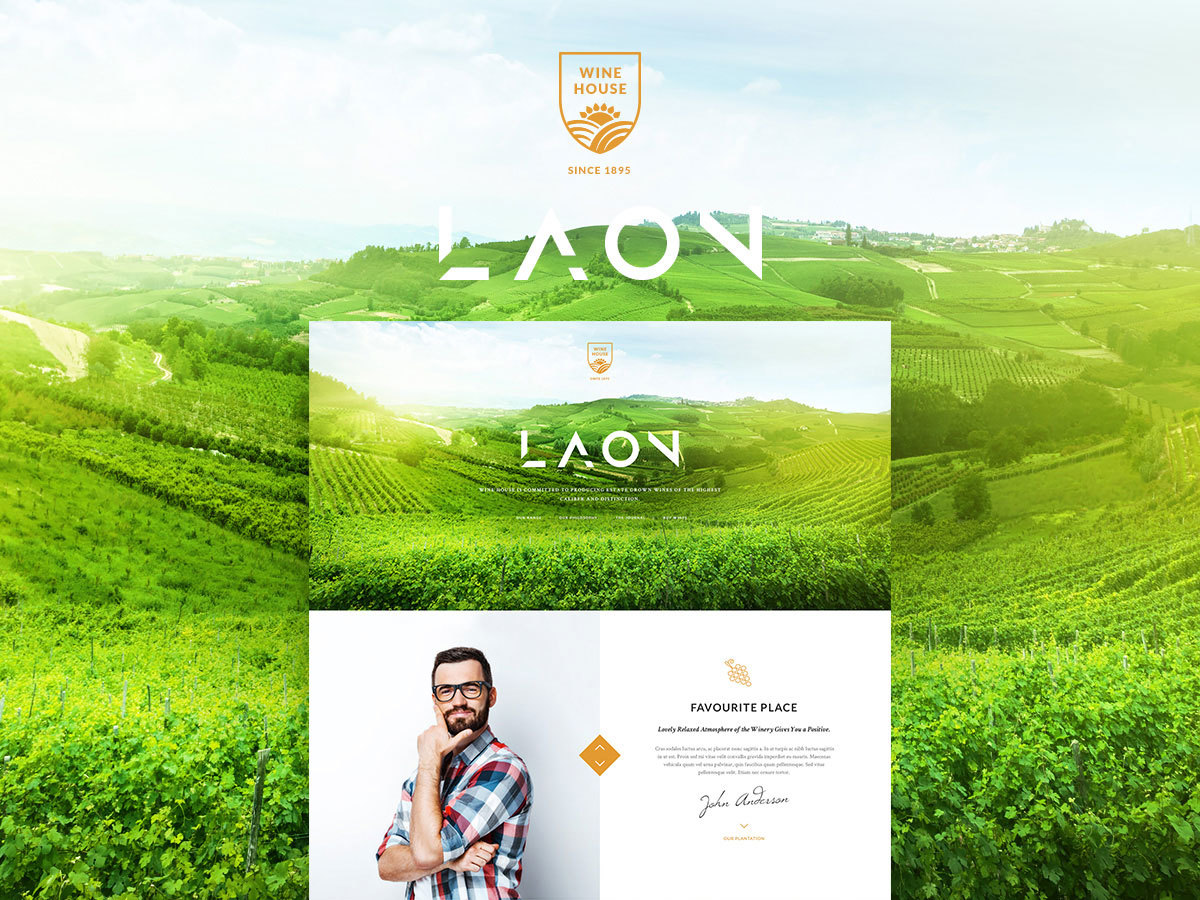 LAON WINE HOUSE Wordpress Theme Screenshot