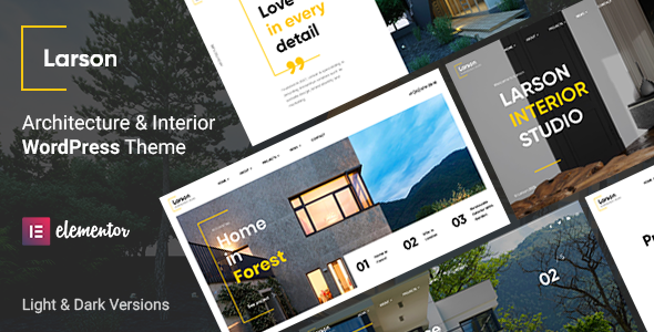 Larson - Architecture WordPress Theme