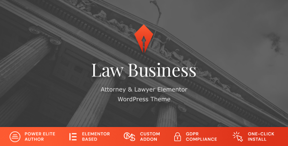 LawBusiness - Attorney & Lawyer WordPress Theme