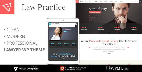 LAWPRACTICE | Lawyer Responsive Wordpress Theme