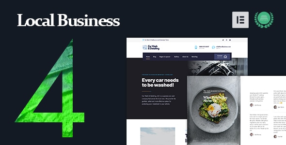 Local Business - WordPress Theme for Small Businesses