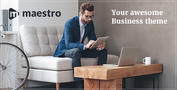 Maestro - Business & Finance WordPress Theme