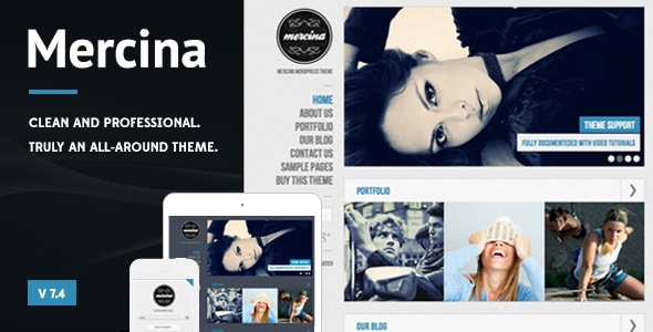 Mercina - MultiPurpose WordPress Theme