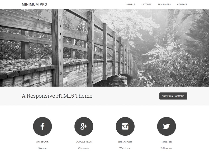 Minimum Pro Theme Wordpress Theme Screenshot