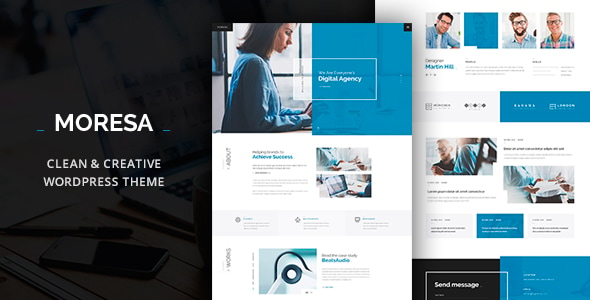 Moresa - Startup Agency WordPress Theme