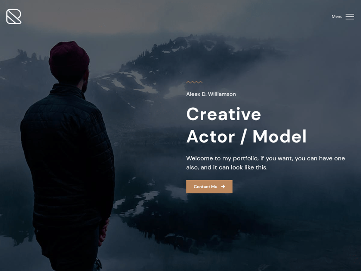 Parallax Portfolio Wordpress Theme Screenshot