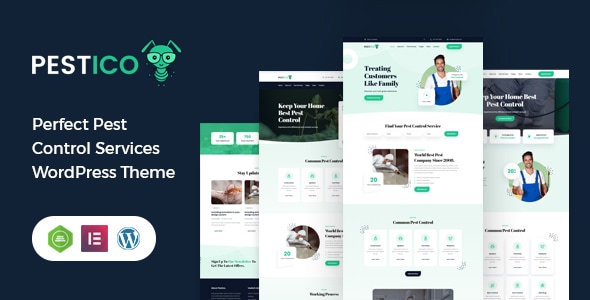 Pestico - Perfect Insect Control WordPress Theme