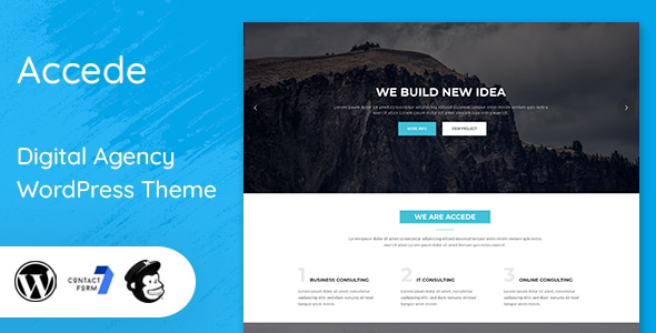 Accede - Digital Agency WordPress Theme