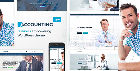 Accounting - Business, Consulting and Finance WordPress theme