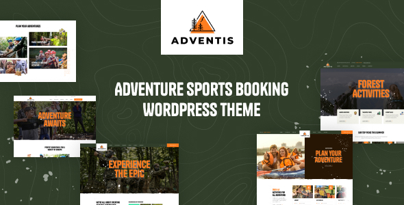 Adventis - Adventure Sports Booking WordPress Theme