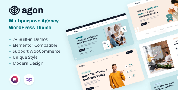 Agon - Multipurpose Agency WordPress Theme