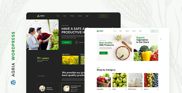 Agria - Agriculture WordPress Theme