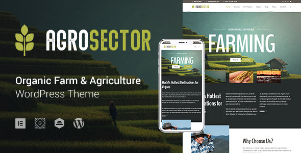 Agrosector - Agriculture & Organic Food WordPress Theme