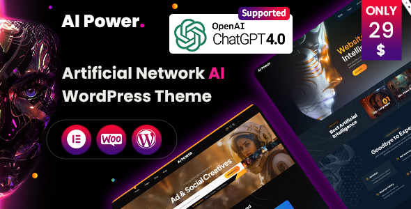 AI Power - AI WordPress Theme