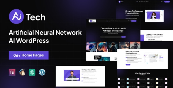 AItech - Artificial Neural Network AI WordPress Theme