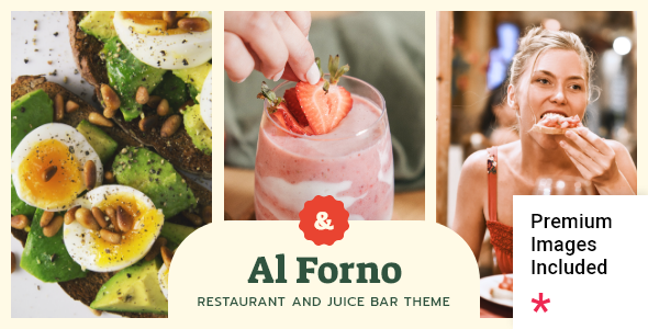 Al Forno - Restaurant and Juice Bar Theme