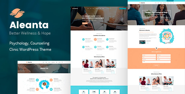 Aleanta - Psychology Consulting WordPress Theme