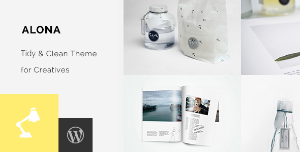 Alona - Tidy & Clean WordPress Portfolio