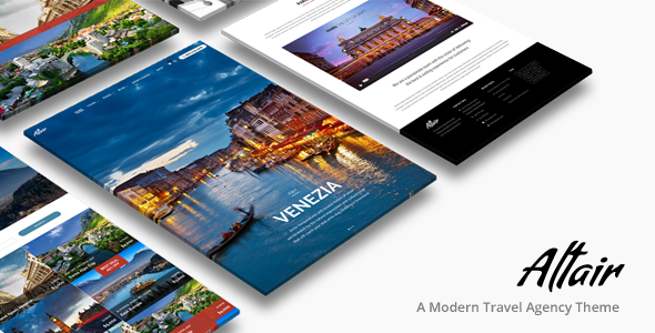 Altair | Travel Agency WordPress