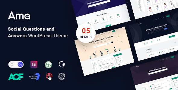 AMA - bbPress Forum WordPress Theme with Social Questions and Answers