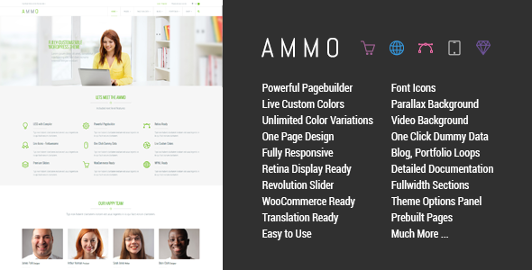 Ammo - Corporate MultiPurpose Theme