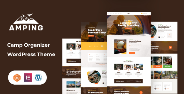 Amping - Camp Organizer WordPress Theme