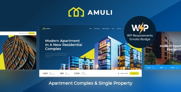 Amuli | Property & Real Estate Marketplace WordPress Theme