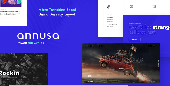 Annusa | Modern Digital Bakery WordPress Theme