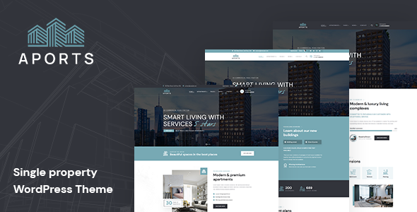 Aports - Single Property WordPress Theme