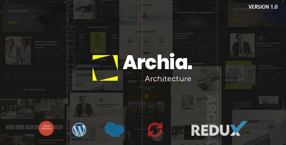 Archia - Architecture & Interior WordPress Theme