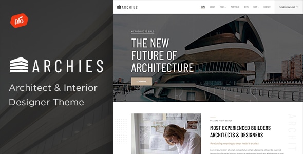 Archies - Architect & Interior Designer WordPress Theme