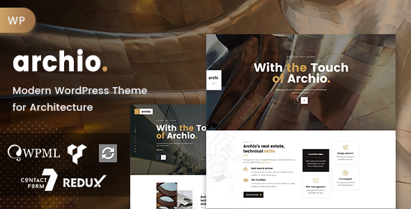 Archio - Architecture Interior Design WordPress