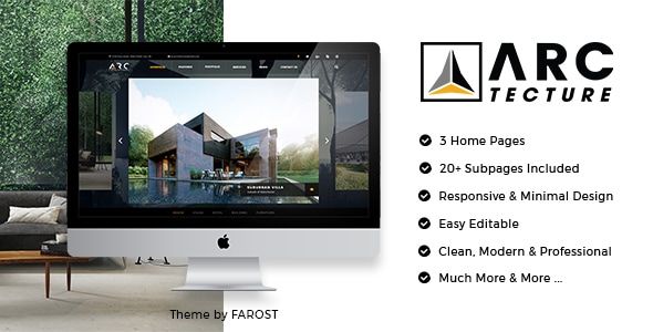 Arctecture - Interior Design WordPress Theme