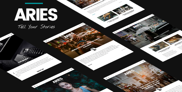 ARIES | Responsive Blog WordPress Theme