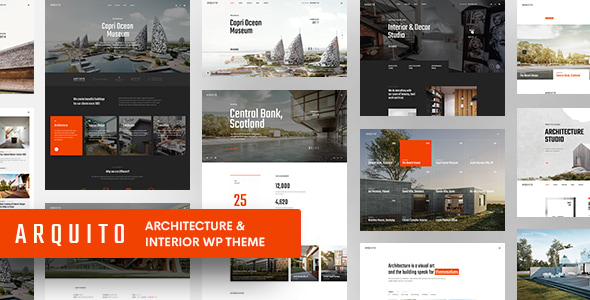 Arquito - 3D Architecture & Interior WordPress Theme