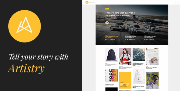 Artistry - News, Magazine, Blog & Personal WordPress Theme