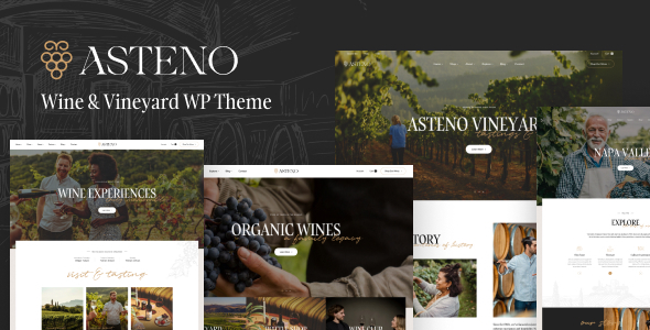 Asteno - Wine & Vineyard WP Theme