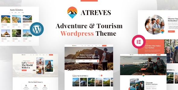 Atreves | Adventure & Tourism WordPress Theme