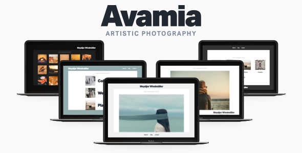 Avamia — Artistic Photography Theme