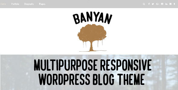 Banyan - Multipurpose Responsive WordPress Blog Theme