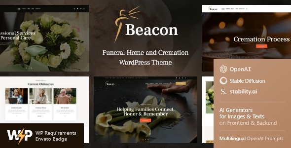 Beacon | Funeral Services WordPress Theme