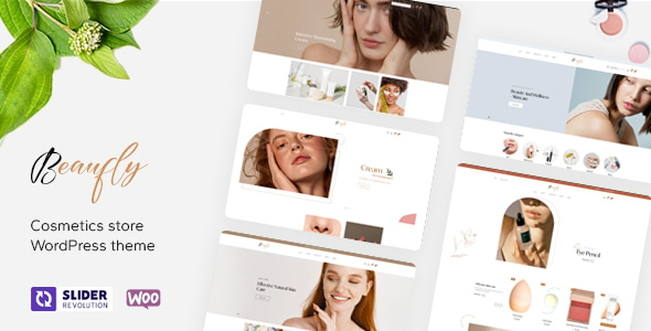 Beaufly – Beauty and Cosmetics Shop WordPress Theme