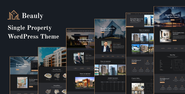 Beauly - Single Property WordPress Theme