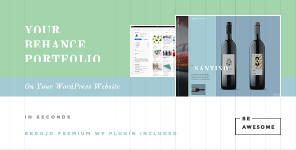 BeAwesome - Creative Behance Portfolio WP Theme