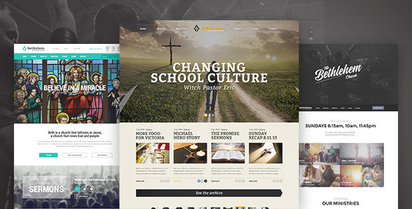 Bethlehem - Church WordPress Theme