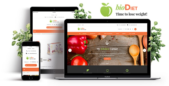 BioDiet - Nutrition & Weight Loss WordPress Theme