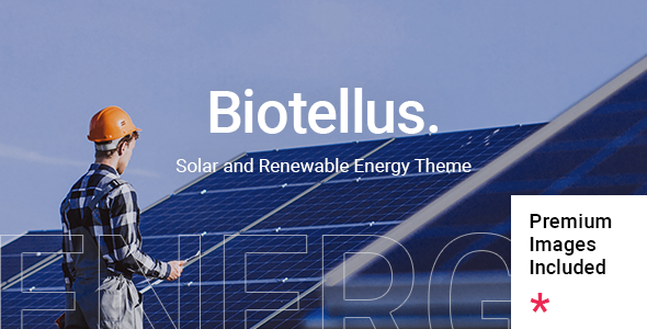 Biotellus - Solar and Renewable Energy Theme